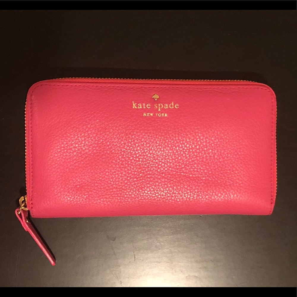 Hot Pink Kate Spade Wallet